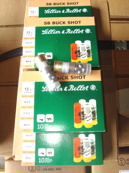 Sellier & Bellot - 12 gage 00 buckshot 9 pellets -10 Rounds Sellier & Bellot - 12 gage 00 buckshot 9 pellets -10 Rounds